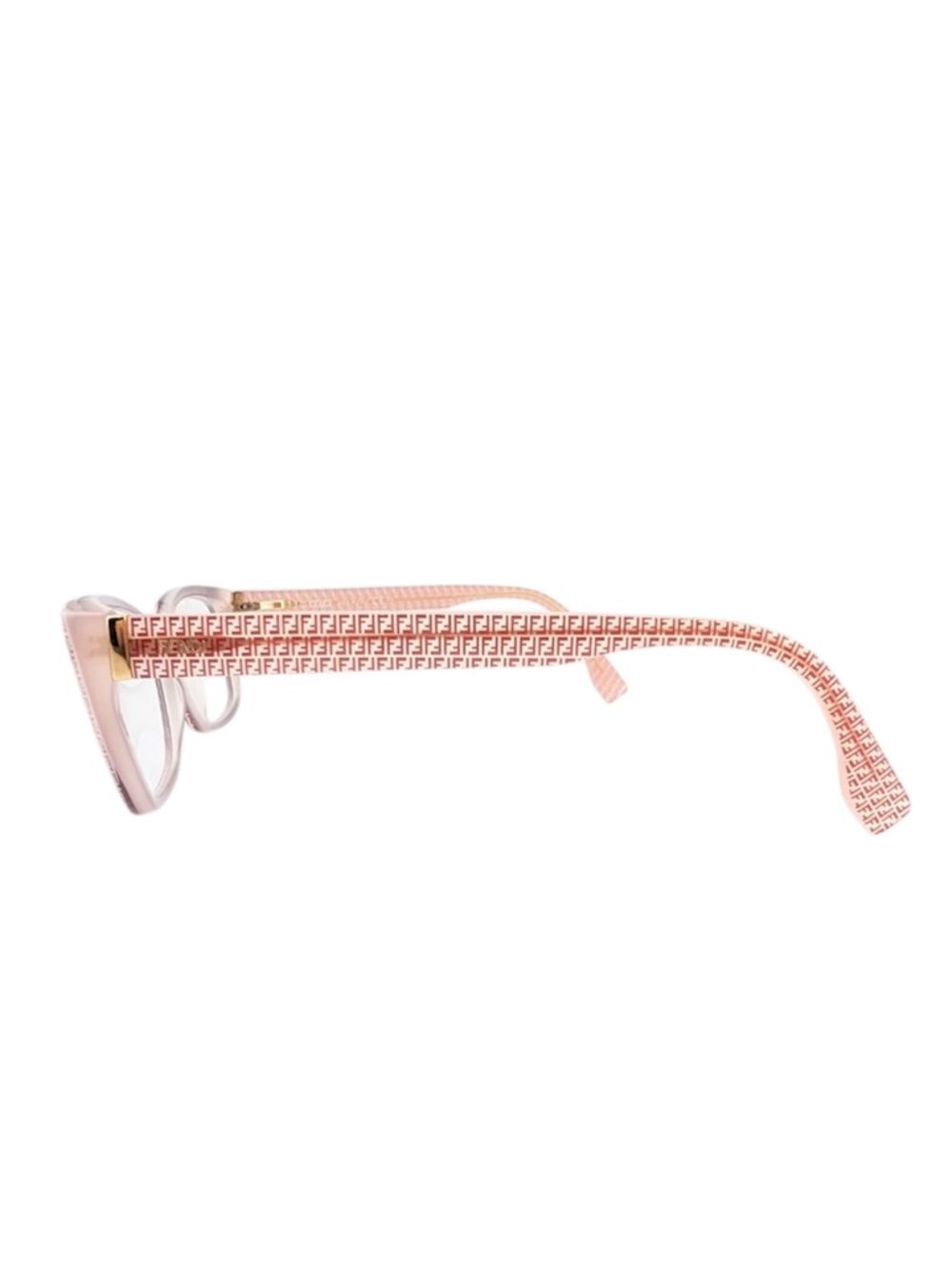Fendi FF Monogram Prescription Rectangle Cat Eye Glasses Frames FF0003 7PH ITALY - Picture 9 of 16